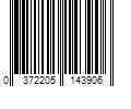 Barcode Image for UPC code 0372205143906