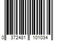 Barcode Image for UPC code 0372481101034