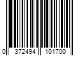 Barcode Image for UPC code 0372494101700