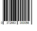 Barcode Image for UPC code 0372663000056