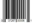 Barcode Image for UPC code 037267000061