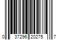 Barcode Image for UPC code 037296202757