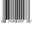 Barcode Image for UPC code 037299000077