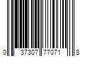 Barcode Image for UPC code 037307770718