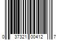 Barcode Image for UPC code 037321004127