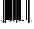 Barcode Image for UPC code 037321007753