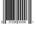 Barcode Image for UPC code 037335000061