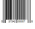 Barcode Image for UPC code 037342000078