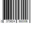 Barcode Image for UPC code 03736245800019