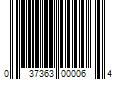 Barcode Image for UPC code 037363000064