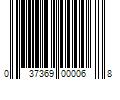 Barcode Image for UPC code 037369000068