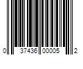 Barcode Image for UPC code 037436000052