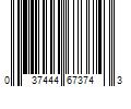 Barcode Image for UPC code 037444673743