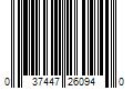 Barcode Image for UPC code 037447260940