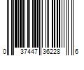 Barcode Image for UPC code 037447362286