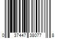 Barcode Image for UPC code 037447380778