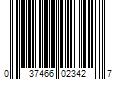 Barcode Image for UPC code 037466023427