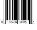 Barcode Image for UPC code 037468000051