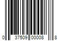 Barcode Image for UPC code 037509000088