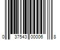 Barcode Image for UPC code 037543000068