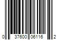 Barcode Image for UPC code 037600061162