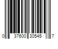 Barcode Image for UPC code 037600305457