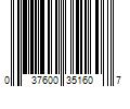 Barcode Image for UPC code 037600351607