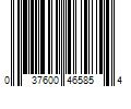 Barcode Image for UPC code 037600465854