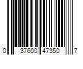 Barcode Image for UPC code 037600473507