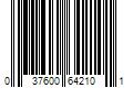 Barcode Image for UPC code 037600642101