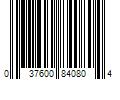 Barcode Image for UPC code 037600840804