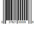 Barcode Image for UPC code 037621000096