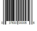 Barcode Image for UPC code 037630000056