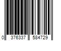 Barcode Image for UPC code 0376337584729