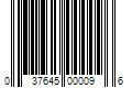 Barcode Image for UPC code 037645000096