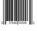 Barcode Image for UPC code 037648000062