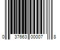 Barcode Image for UPC code 037663000078