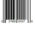 Barcode Image for UPC code 037665000076