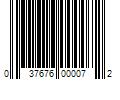 Barcode Image for UPC code 037676000072