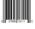 Barcode Image for UPC code 037695181110