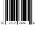 Barcode Image for UPC code 037724000078