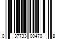 Barcode Image for UPC code 037733004708