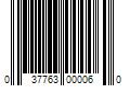 Barcode Image for UPC code 037763000060