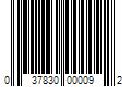 Barcode Image for UPC code 037830000092