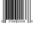 Barcode Image for UPC code 037836000386