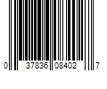 Barcode Image for UPC code 037836084027