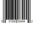 Barcode Image for UPC code 037836084942