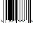 Barcode Image for UPC code 037862000060