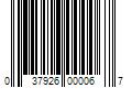 Barcode Image for UPC code 037926000067