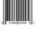 Barcode Image for UPC code 037929000057